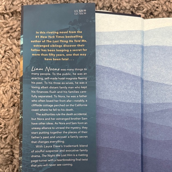 The Night We Lost Him Hardcover Book by Laura Dave - Picture 3 of 3